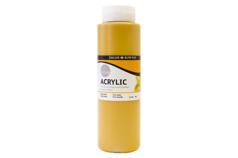 Akrylové farby D&R Simply, 10x75ml - SADA