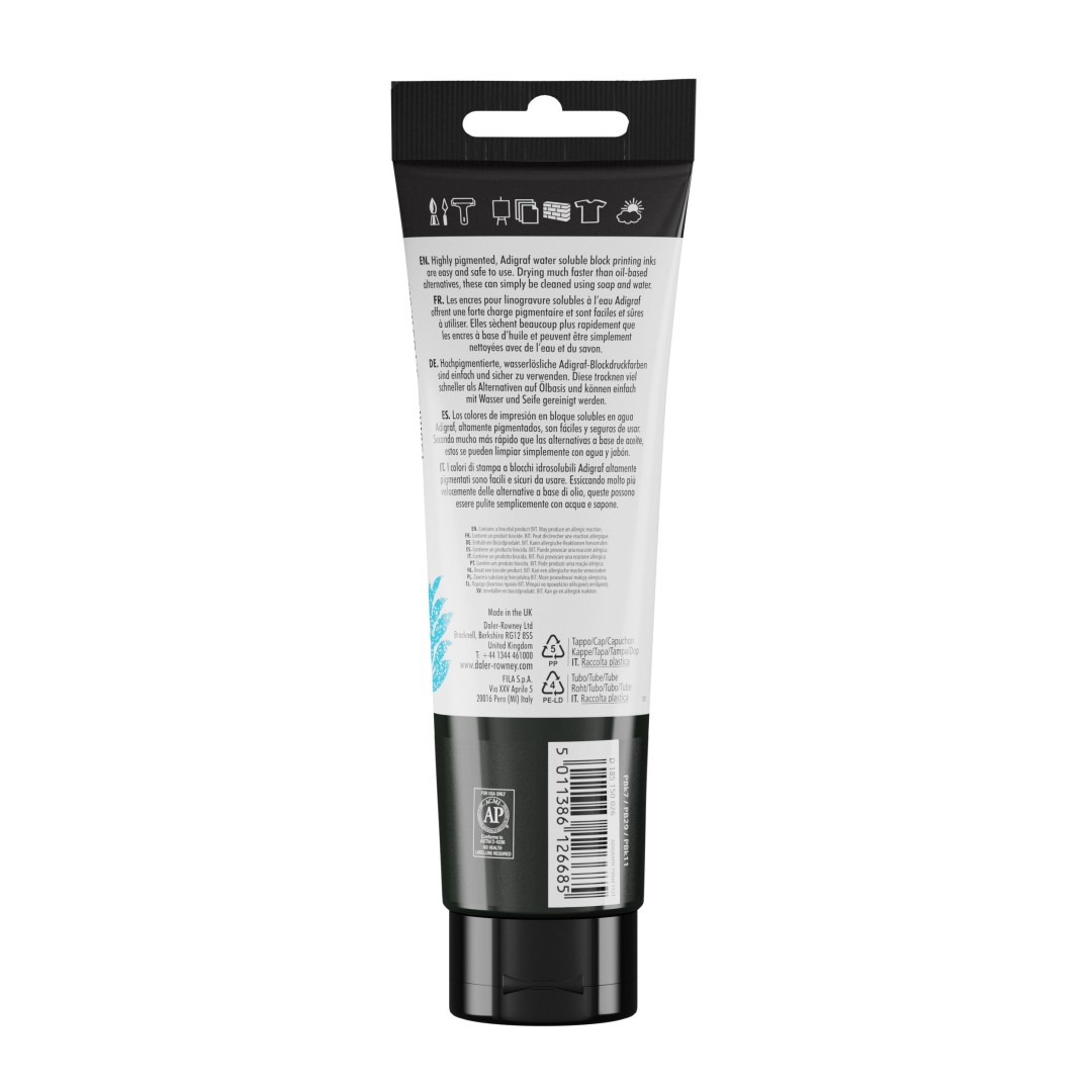 Sada D&R Adigraf farba na linoryt, 6x150ml