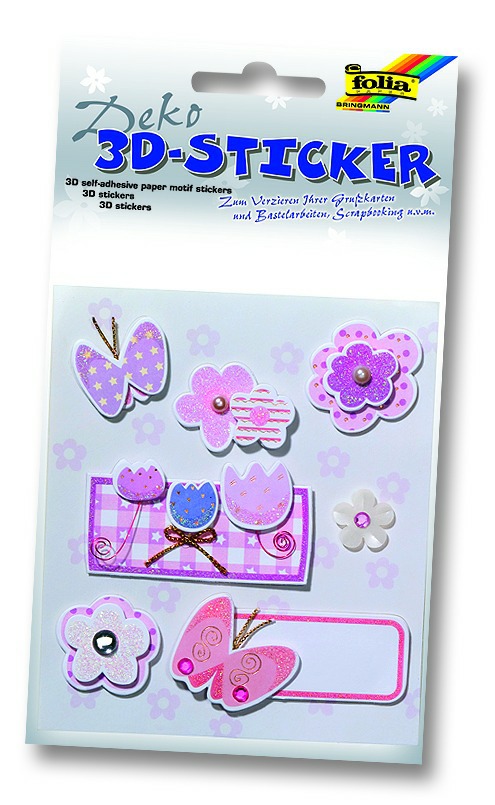 3D - samolepky - set 3