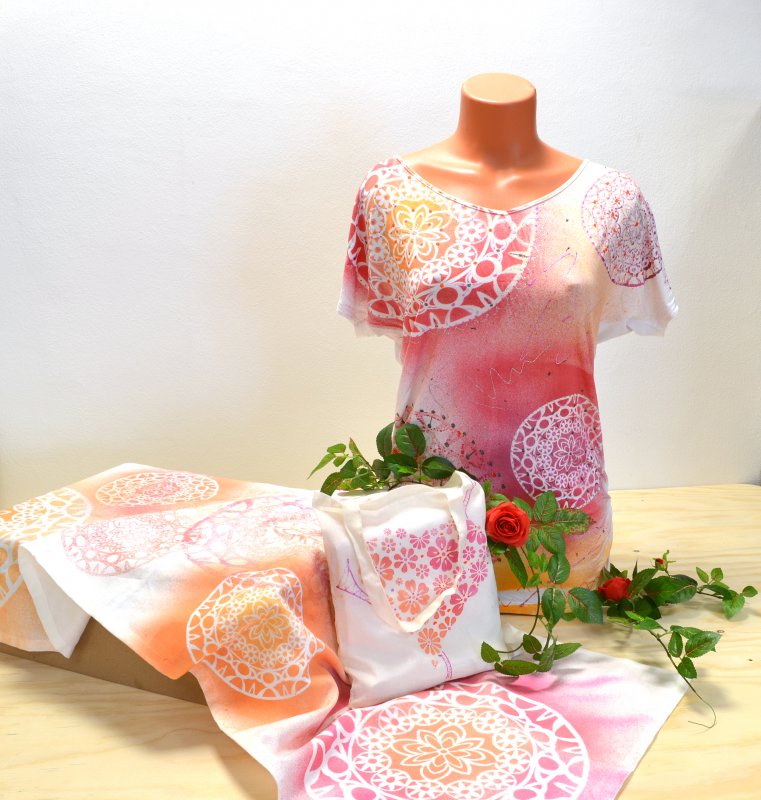 OPTYS plastové šablóny - Mandala 2, 25x25cm