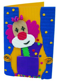 Vlnitý papier - 50x70 cm - 1 hárok vo Vami vybranej farbe