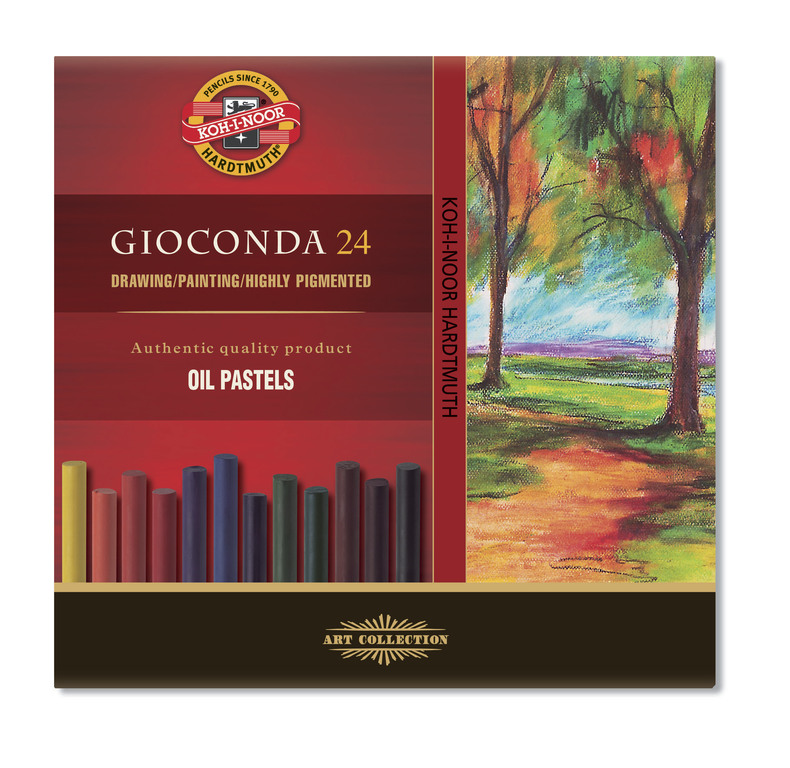 Sada umeleckých olejových kried GIOCONDA - 24ks