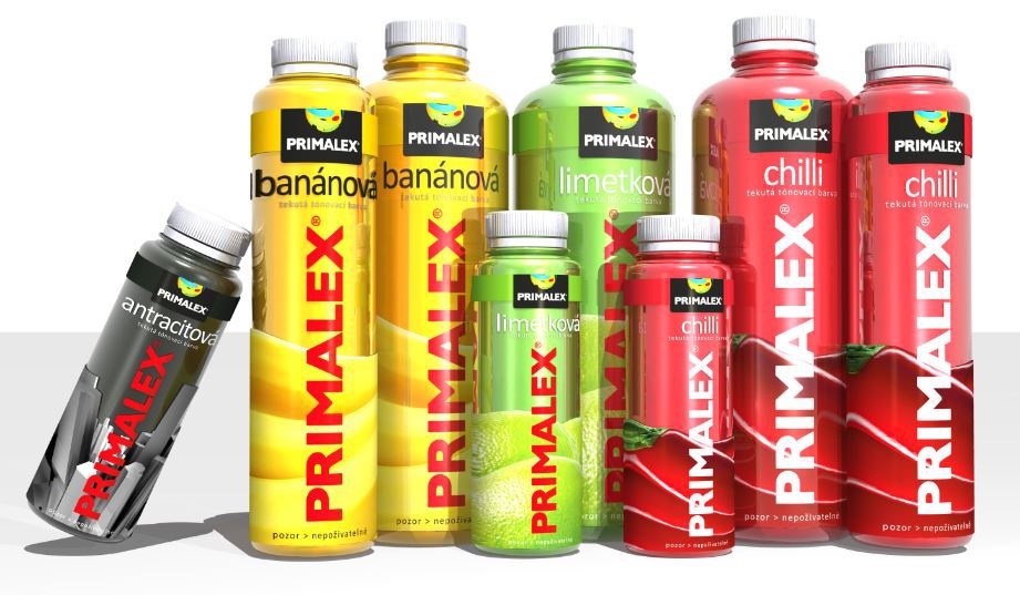Tekutá tónovacia farba PRIMALEX, 250ml