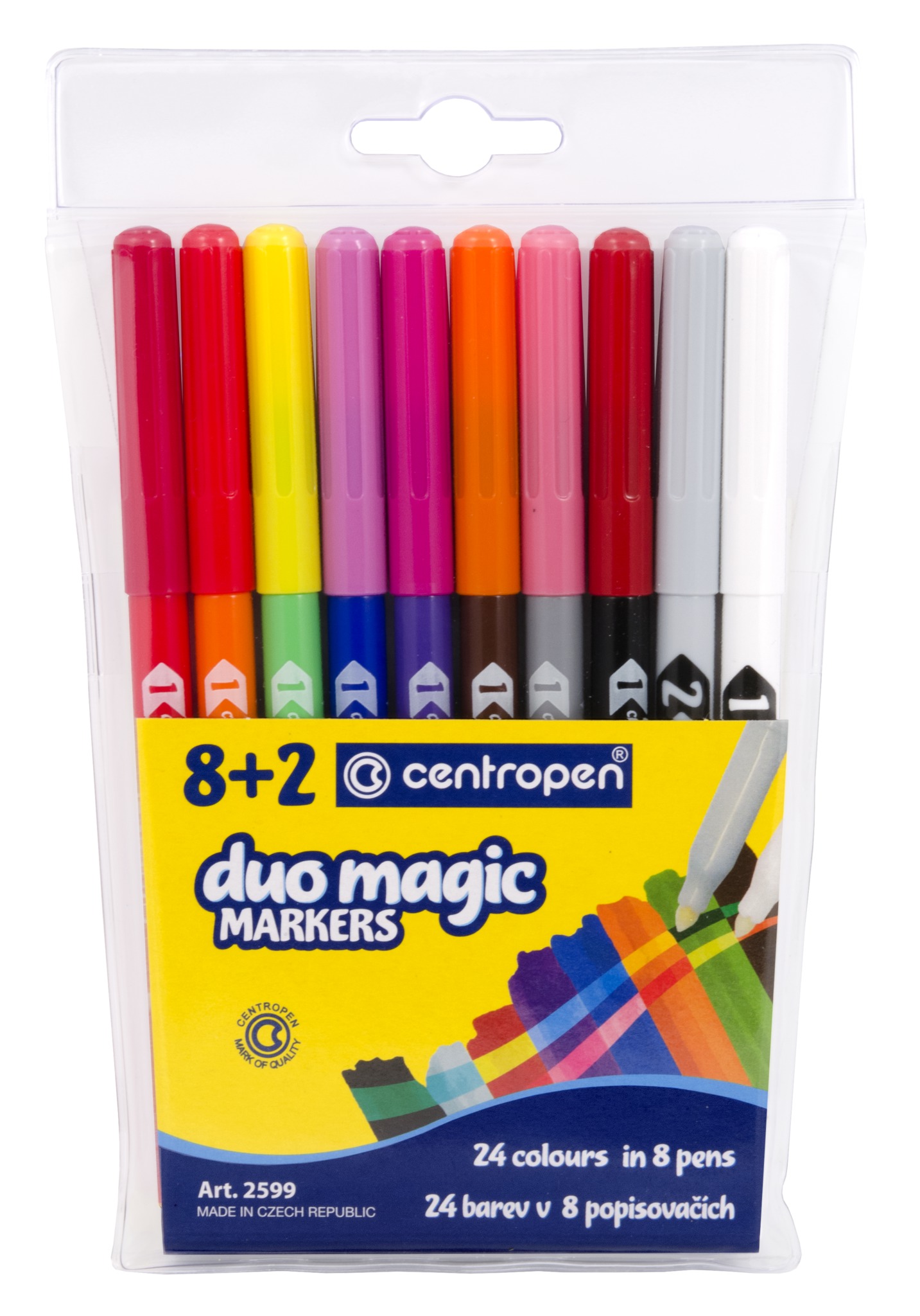 Fixy Centropen DUOMAGIC 8ks+2ks