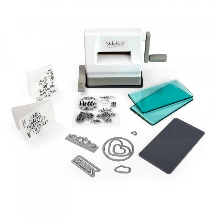 SIZZIX Sidekick bielo-šedý