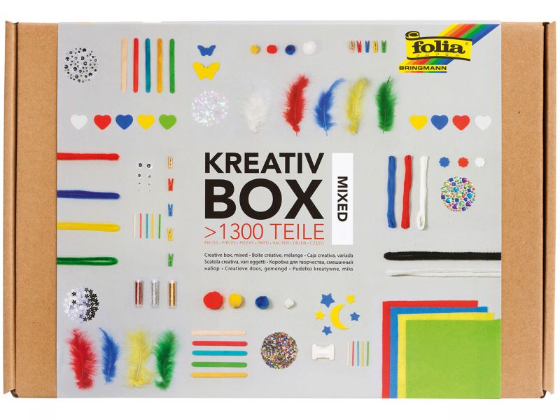 Kreatívny box - MIX - 1300 dielov