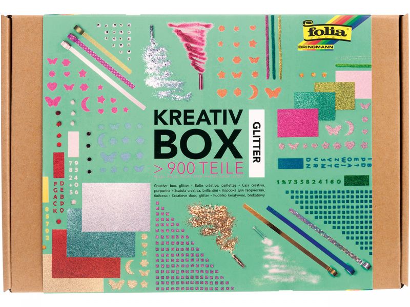 Kreatívny box - GLITTER - 900 dielov