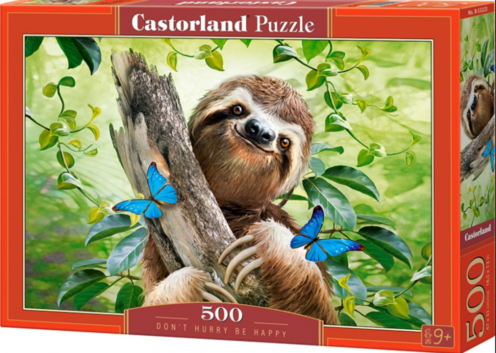 Puzzle Šťastný leňochod - 500 dielikov