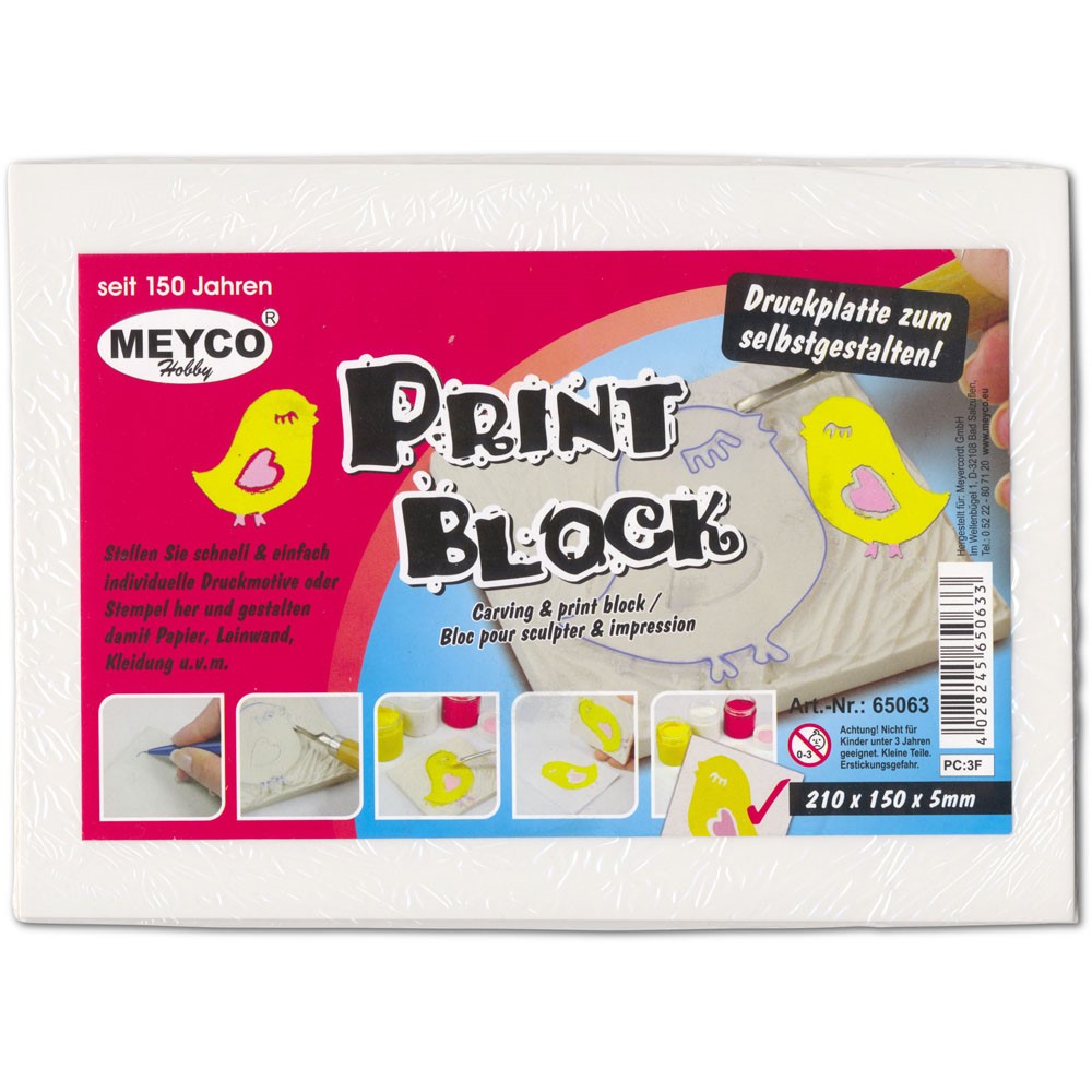 MEYCO - Vyrezávací a tlačový blok - 210x150x5mm
