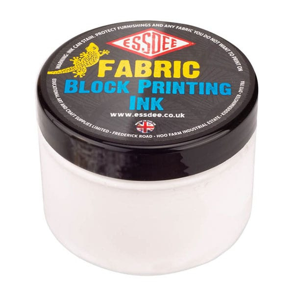 ESSDEE Farba na linoryt, TEXTILNÁ - 150 ml - BIELA, riediteľná vodou