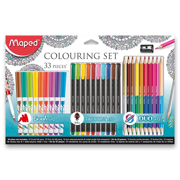 Sada - MAPED Coloring, 33ks