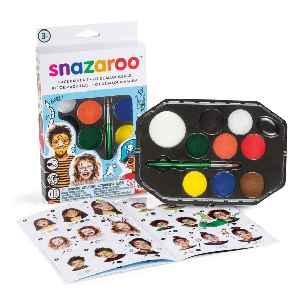 SNAZAROO farby na tvár - sada I.