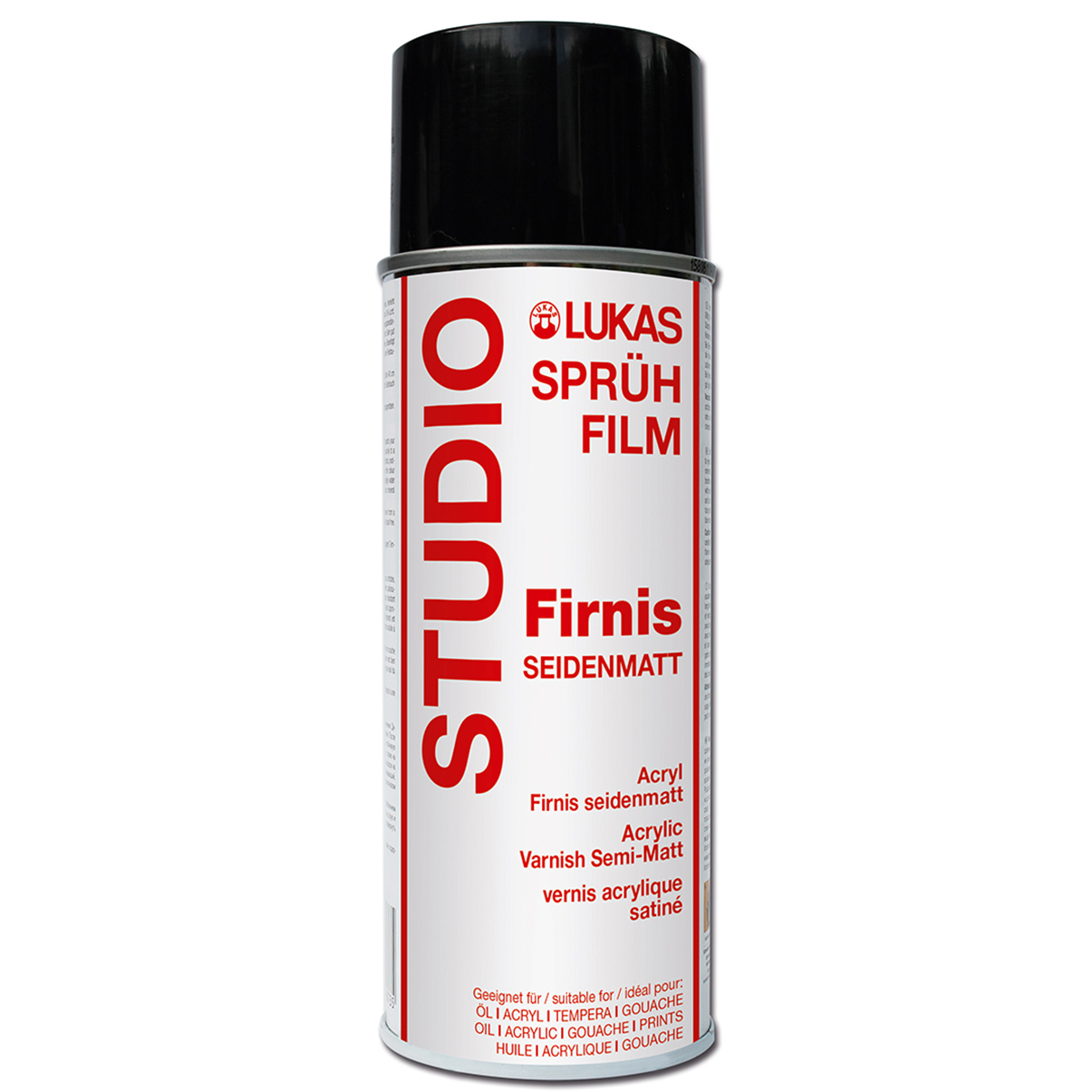 LUKAS Studio - Lak polomatný akrylový v spreji, 400ml