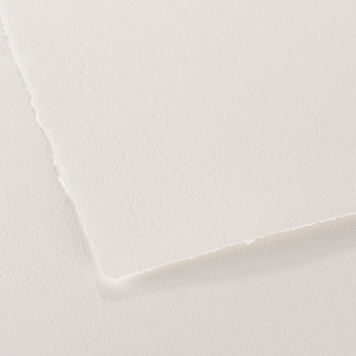 Akvarelový papier zo 100% bavlny, ARCHES Aquarelle 185g/m2, za studena lisovaný, 10 listov, 56x76cm, prírodný biely