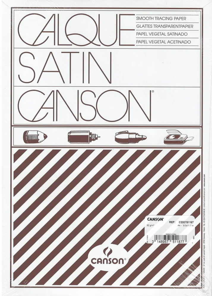 Pauzovací papier Canson A3, 90g, 100 ks