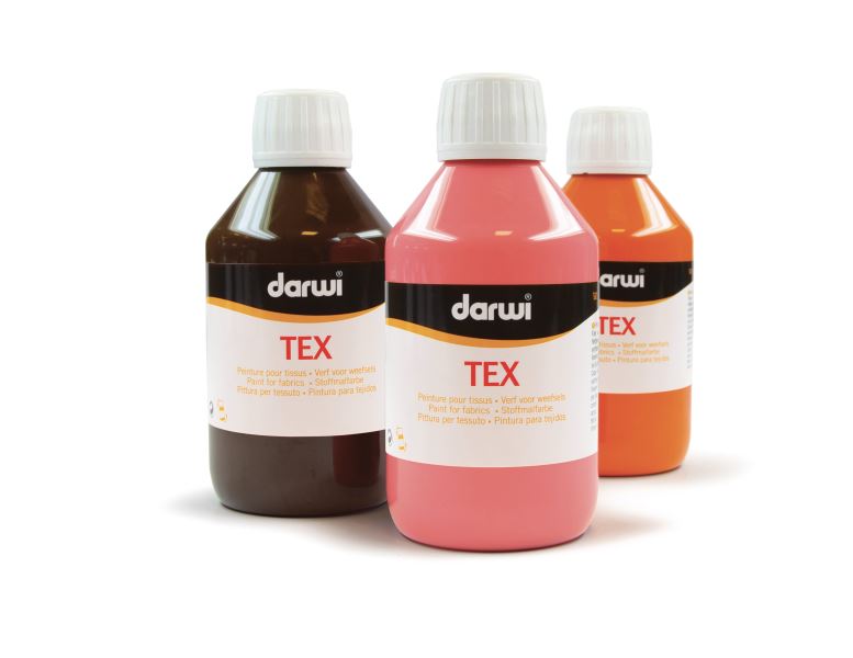 Farba na textil DARWI TEX 250ml - výber farby