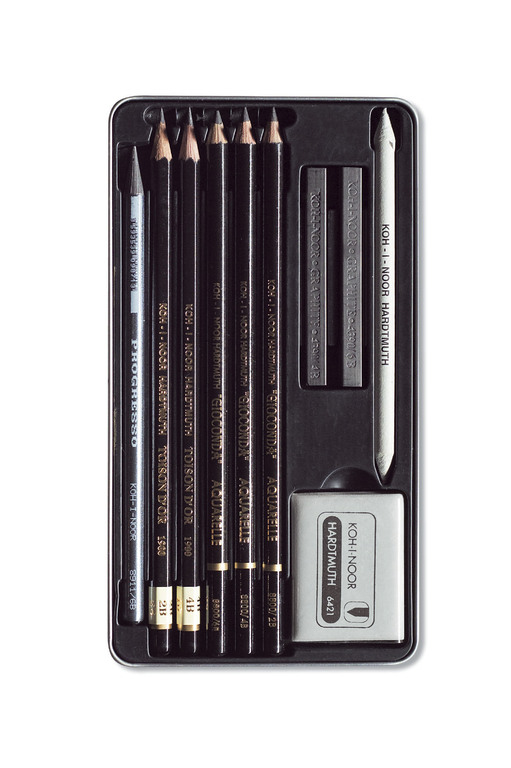 Umelecká kresliarska súprava GIOCONDA ART SET, 10 ks