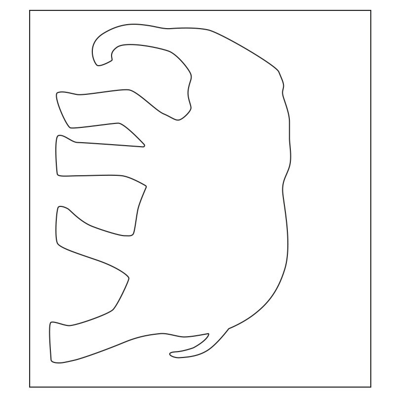 SIZZIX Vyrezávacia šablóna Bigz - Slon