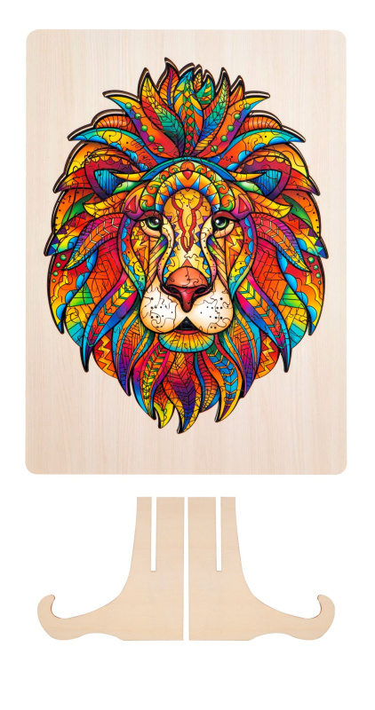 Drevené puzzle - LEV, 140 dielikov