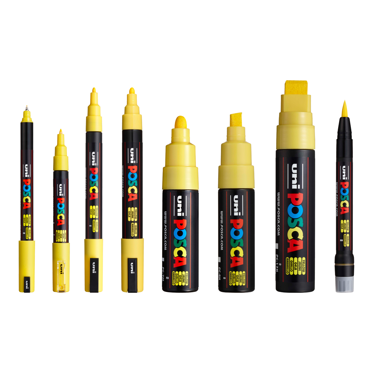 Akrylová fixka POSCA PC-5M, šírka stopy 1,8-2,5mm - výber zo 49 odtieňov