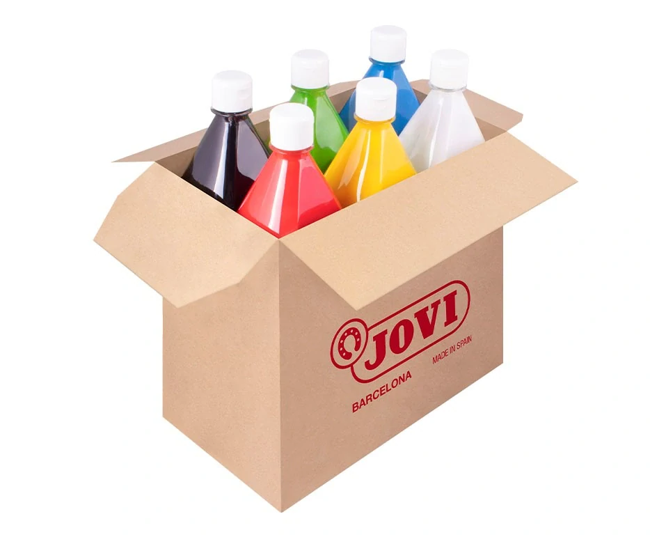 Temperové farby JOVI 6x1000ml - SADA základných farieb