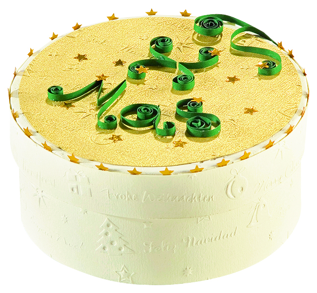 Vytlačovaný papier 220g motív Vianoce 50x70cm 5 listov vo Vami vybranej farbe