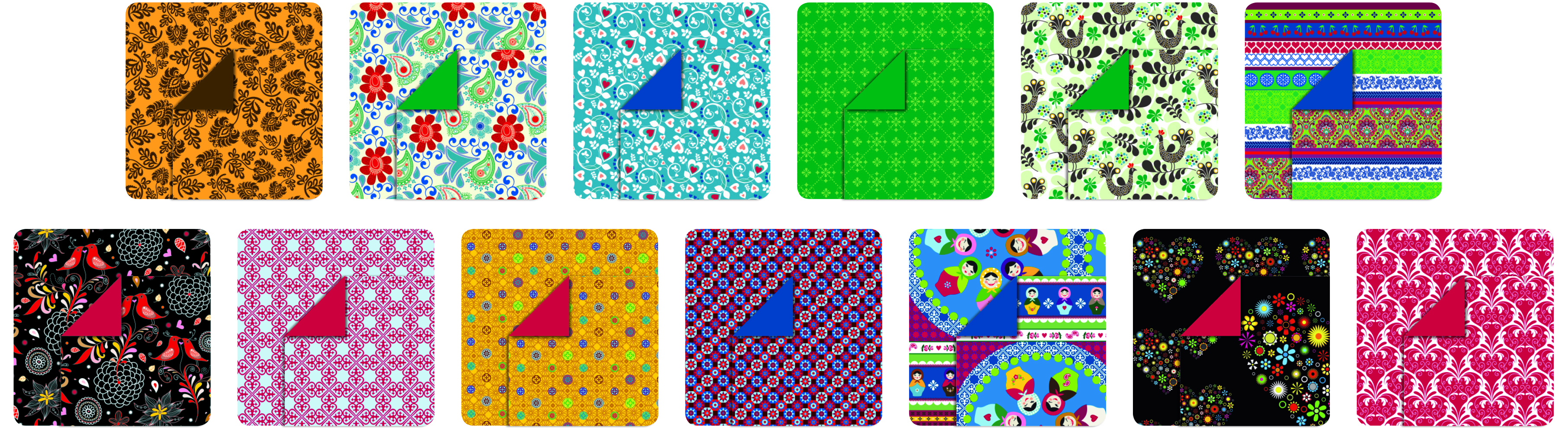 Blok s motívom "FOLKLÓR" 26 hárkov formátu 24x34 cm