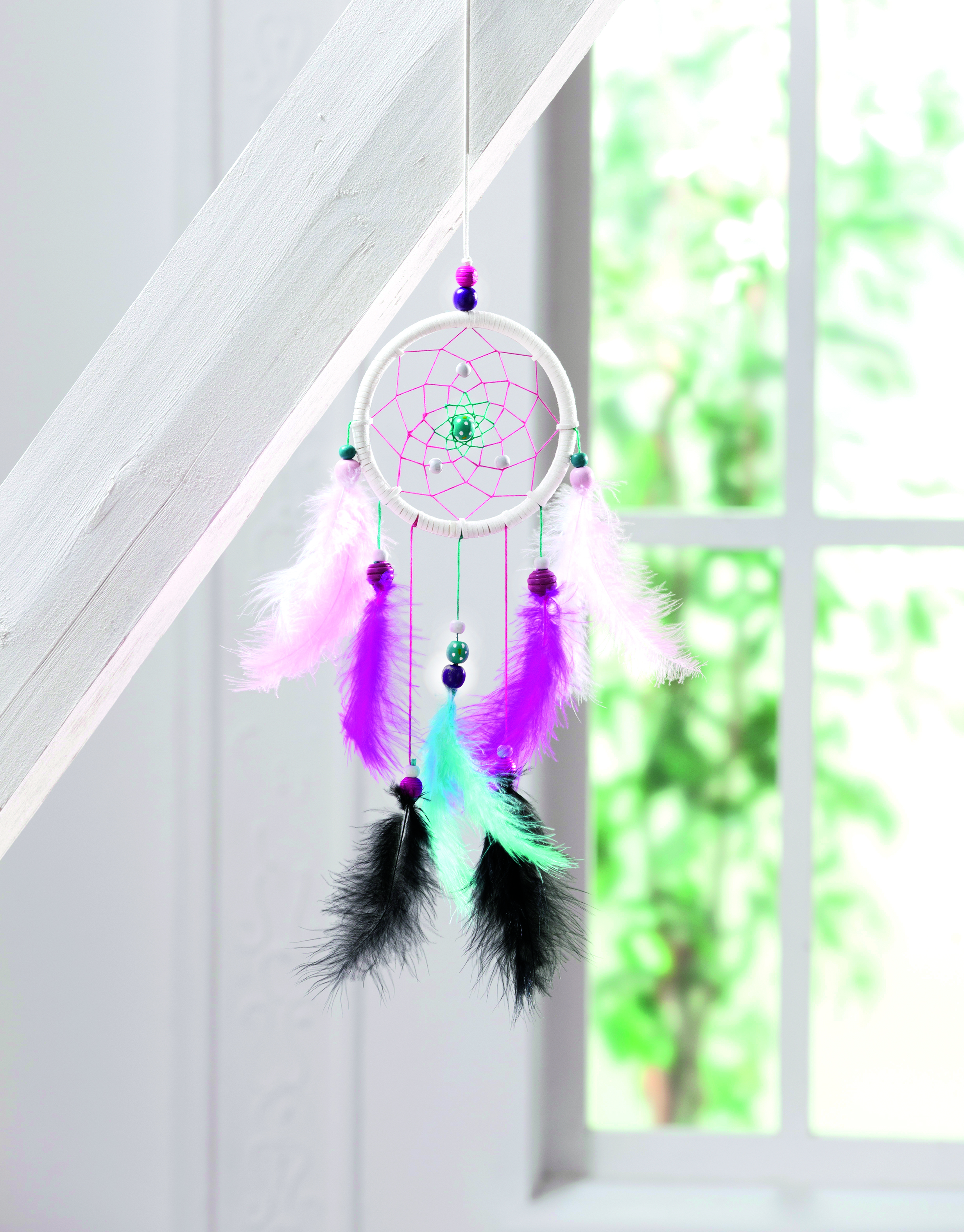 Lapač snov - mini set - "Girly" - 35 dielov