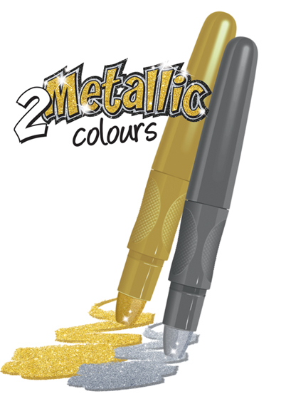 Colorino voskovky Silky, supermäkké, vodou roztierateľné, 12ks