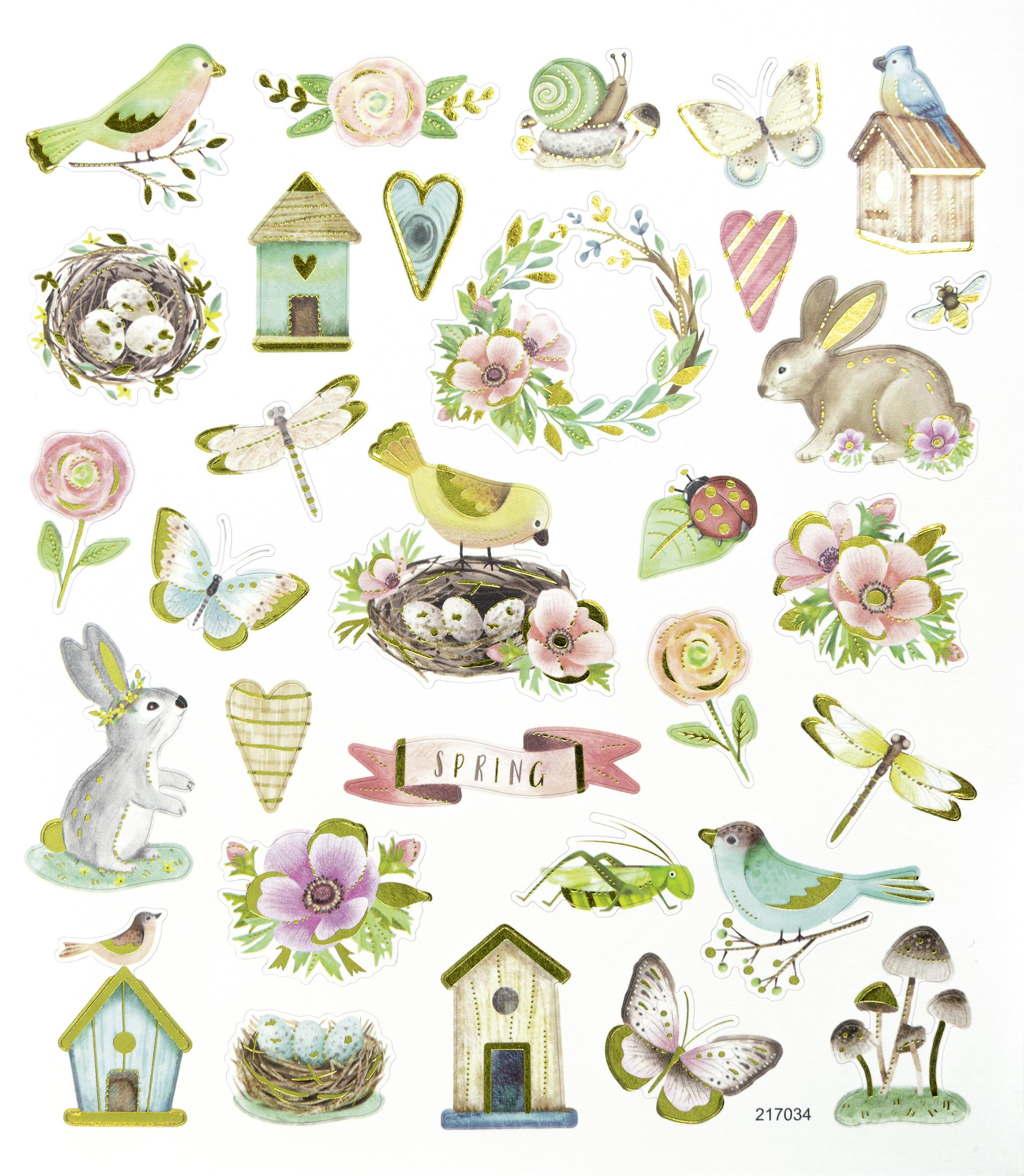 Dekoratívne samolepky - JAR - 60 ks