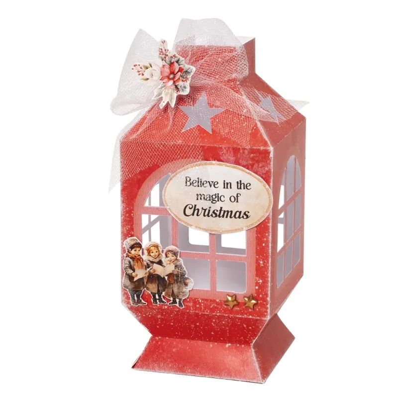 Kreatívne darčekové vianočné lampáše - Papierové lampášiky