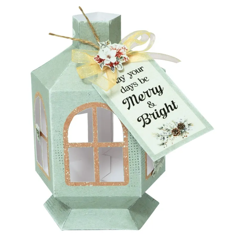 Kreatívne darčekové vianočné lampáše - Papierové lampášiky