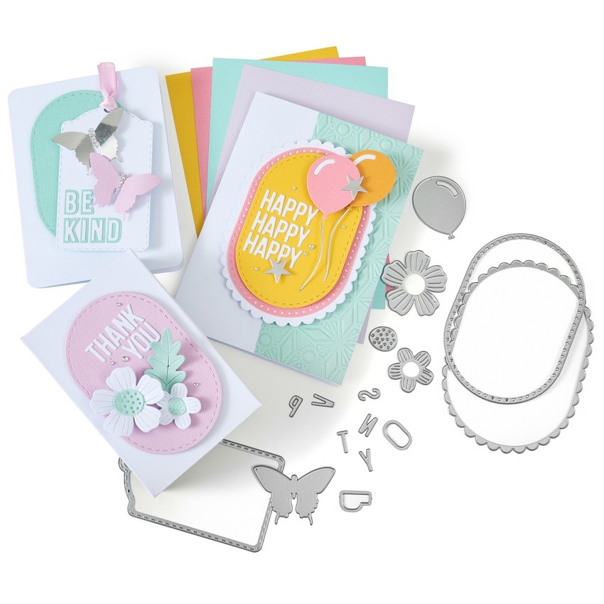 SIZZIX Big Shot bielo-šedý, vrátane štartovacej sady