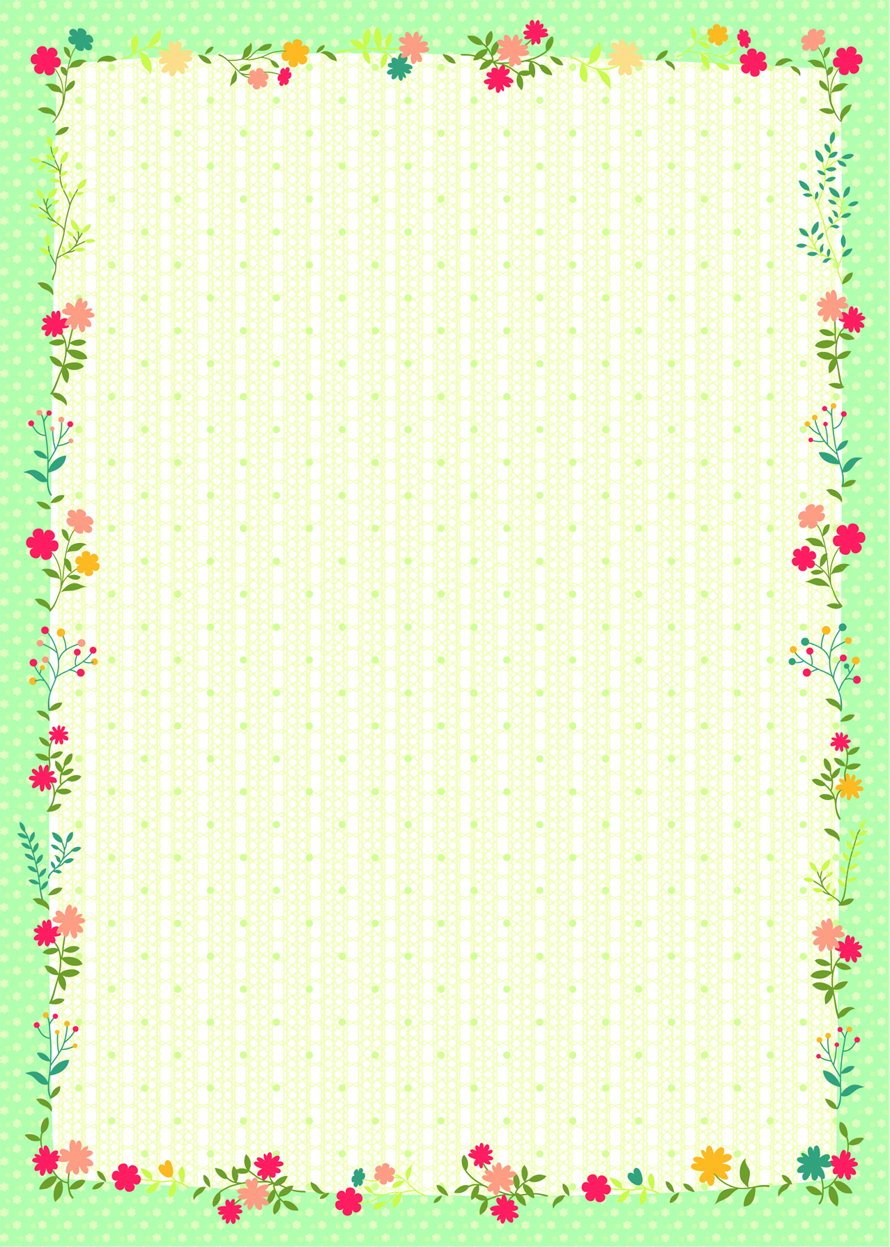 Washi Tape - ryžové listy A4 - 5 samolepiacich listov v 5tich motívoch - KVETY