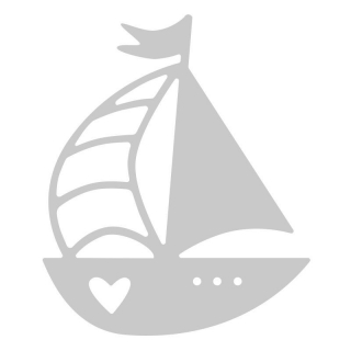 SIZZIX Vyrezávacie kovové šablóny Thinlits - loďka