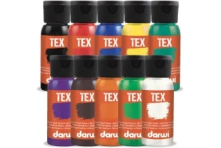 Farba na textil DARWI TEX 50ml - výber farby