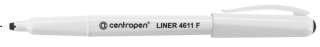 Centropen LINER 4611, šírka stopy 0,3mm - čierna
