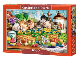 Puzzle Driemajúce mačičky - 1000 dielikov
