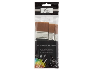 Nassau - profesionálne štetce ploché - 3ks