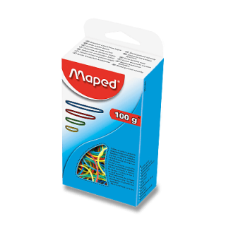 Farebné gumičky Maped, 100g