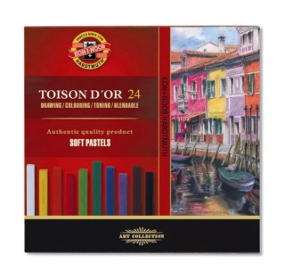 Sada prašných umeleckých kried TOISON D'OR 7x7, 36ks